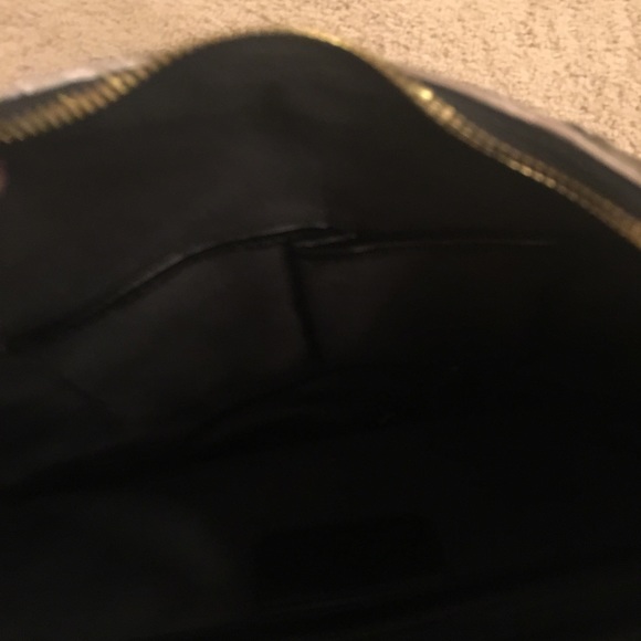 Purse new with tag black with gold - Picture 4 of 5